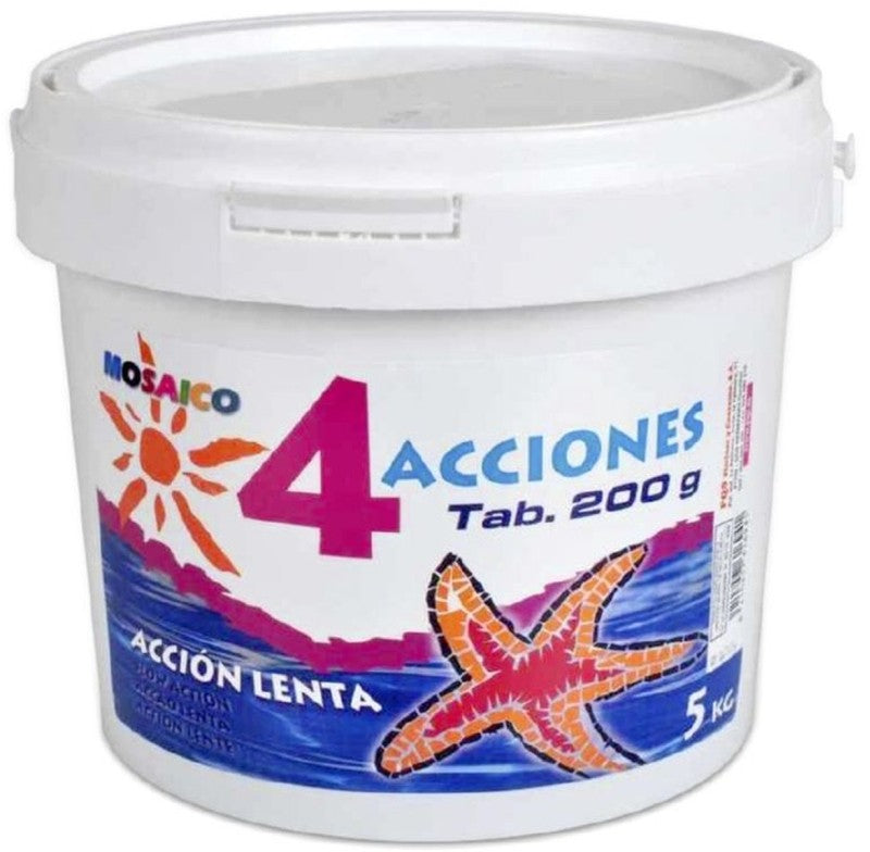 CLORO MOSAICO PQS 4 ACCIONES 5 KG