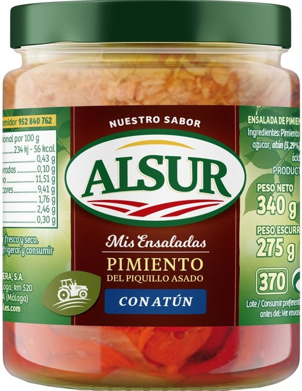 ENSALADA PIMIEN/ATUN ALSUR FCO 340