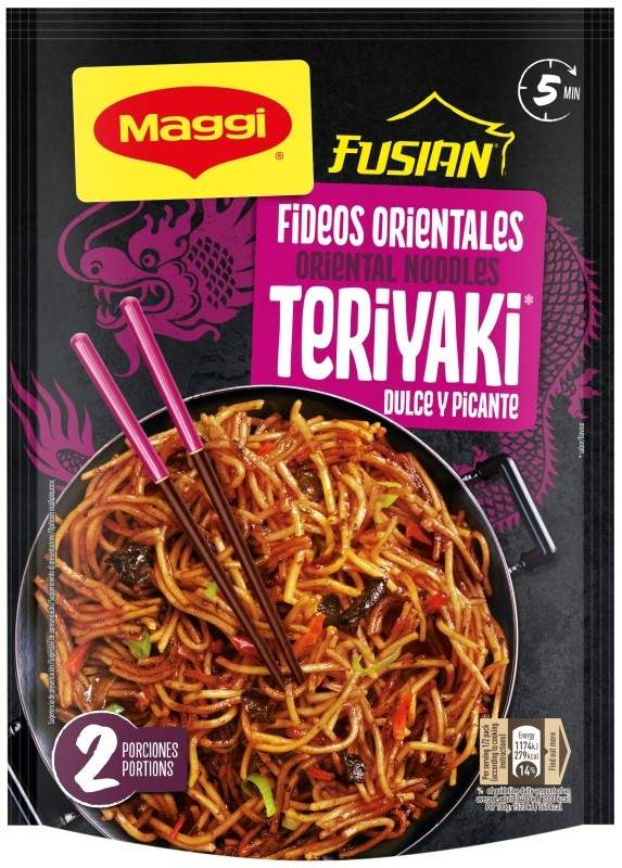 FIDEOS ORIENTALES MAGGI TERIYA 130G