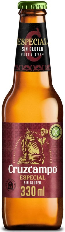 CERVEZA CRUZ. 1/3 S/GLU 4,8G