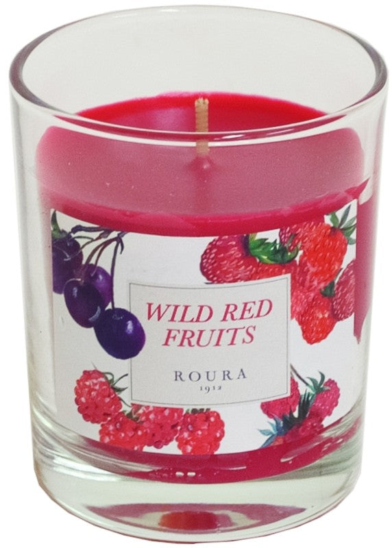 AMB VELA VASO ROURA FRUTAS BOSQUE