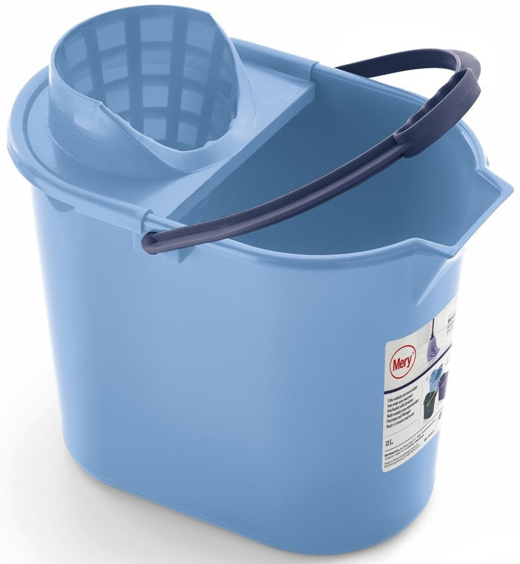 CUBO FRE+ESC MERY 12L OVALADO AZUL