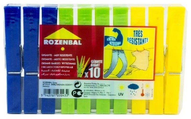 PINZAS PTCO ROZENBAL GIGANTE 10U