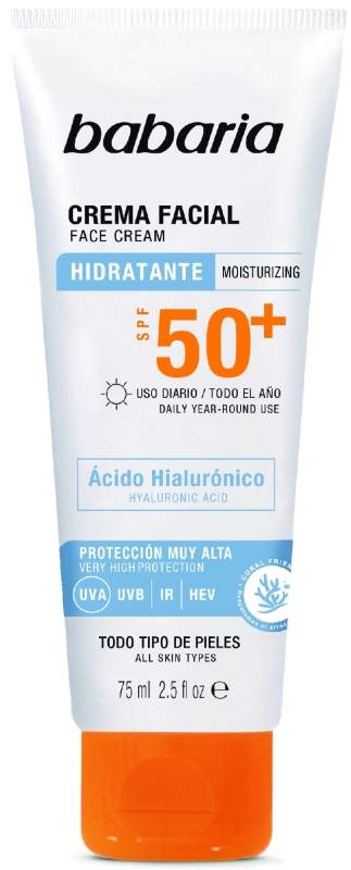 SUN FAC CR BABARIA 75 F50 HIALURON
