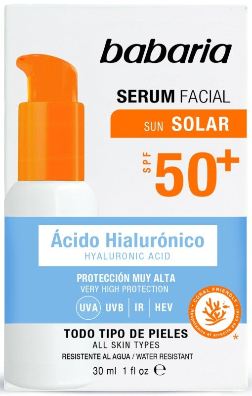 SUN FAC BABARIA SERUM 30 F50 HIALUR