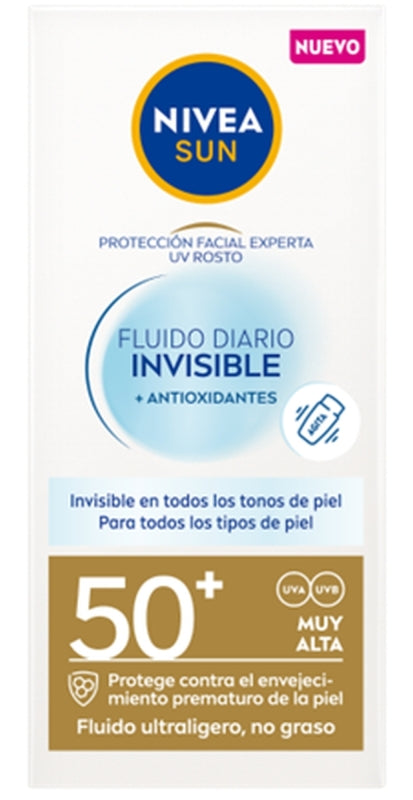 SUN FAC LOC NIVEA 40 F50 INVISIBLE