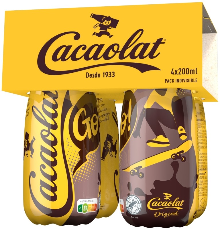 BATIDO CACAOLAT PET 200 PK4