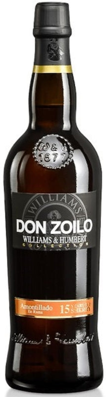 AMONTILLADO JEREZ D.ZOILO 3/4 19,5G