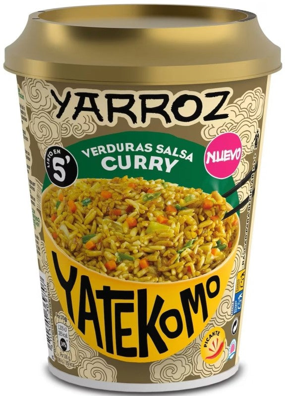 YARROZ VASO G BCA 83G VERDURA CURRY