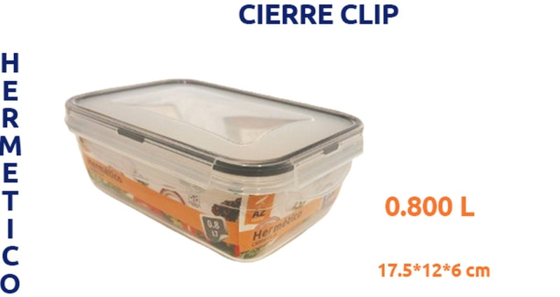 HERMETICO AZMARK 800ML LC205