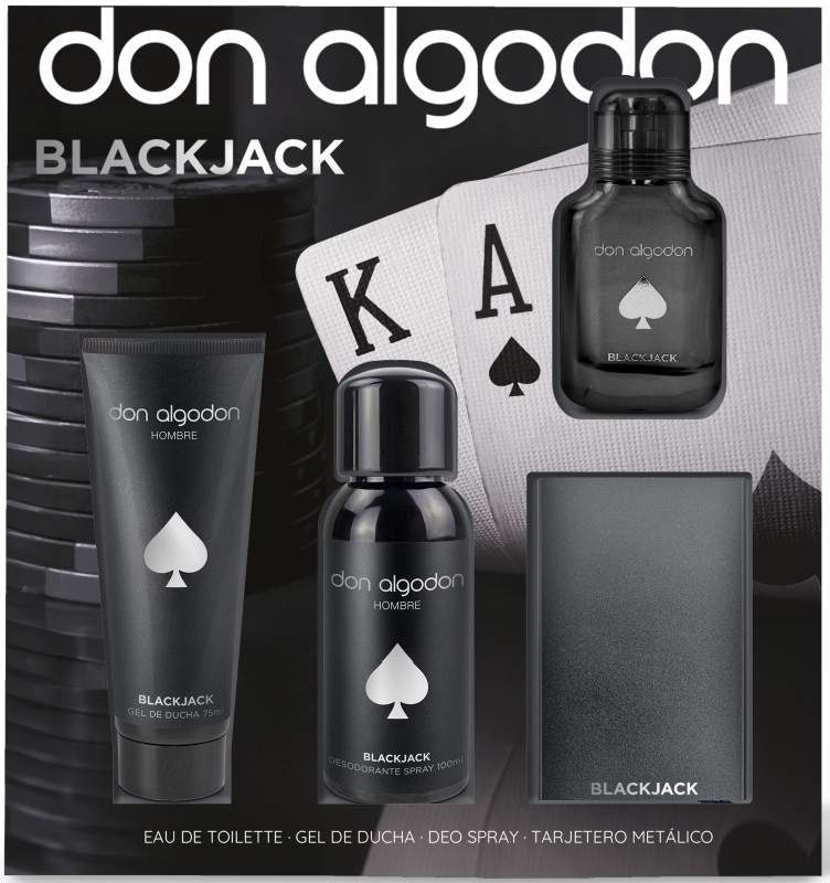 EST D.A HOMBRE BLACK JACK 4PZAS