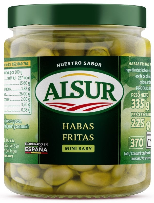 HABAS FRITAS MINI ALSUR FCO 335G