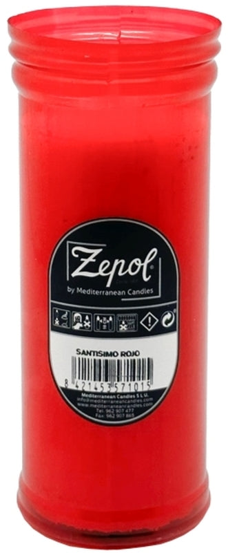 VELON ZEPOL SANTISIMO ROJO