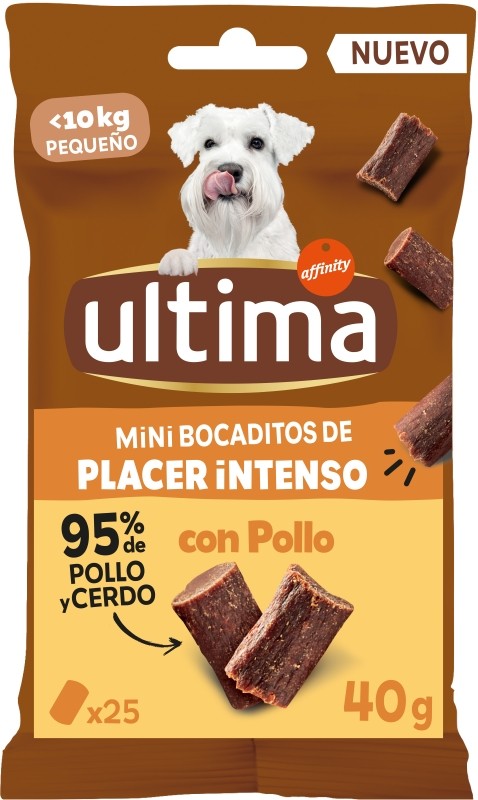 ULTIMA PERRO SNACK MINI 40G POLLO