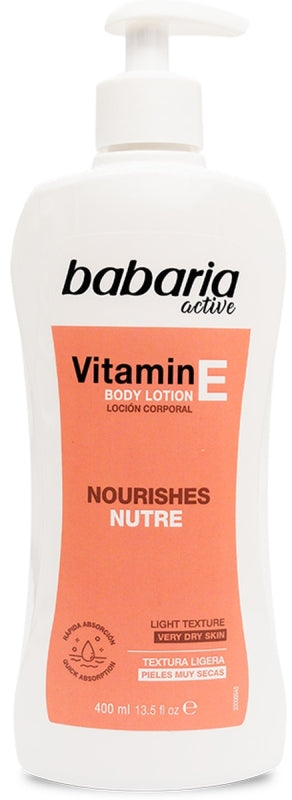 LECHE CORP BABARIA 400 VIT E