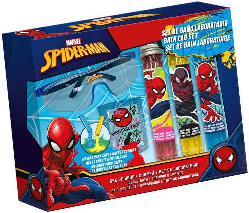 SET SPIDERMAN BAÑO LABORATORIO