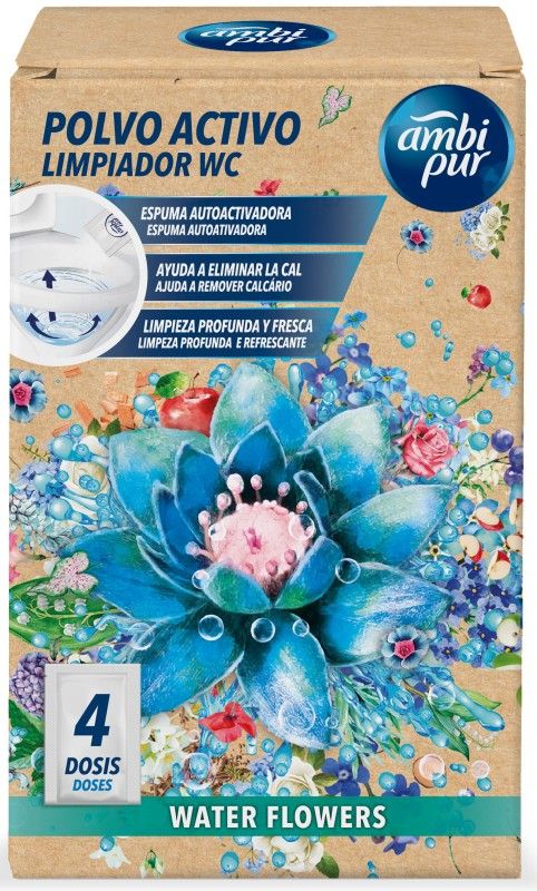 AMBIPUR POLVO ACTIVO WC 400G 4D