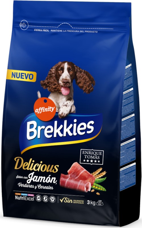 BREKKIES PERRO 3K JAMON E.T.