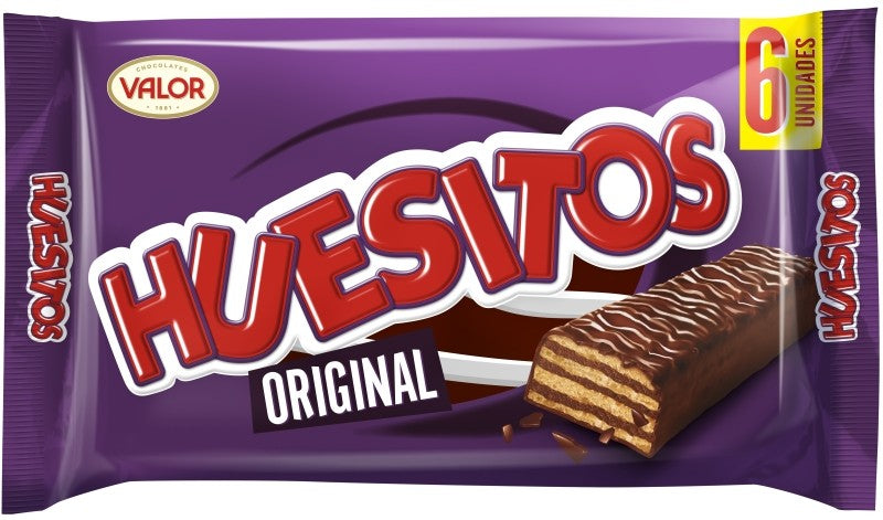 CHNAS HUESITOS VALOR 20G PK6