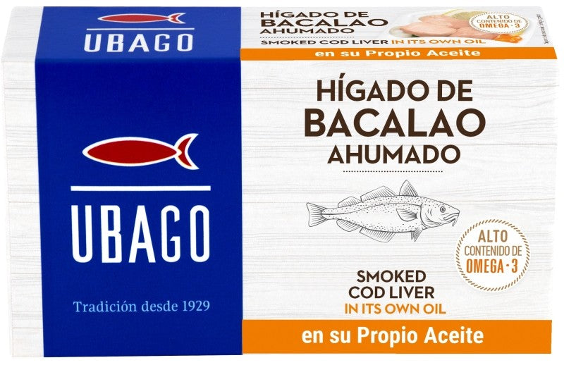 HIGADO BACALAO AHUMADO UBAGO RR-115