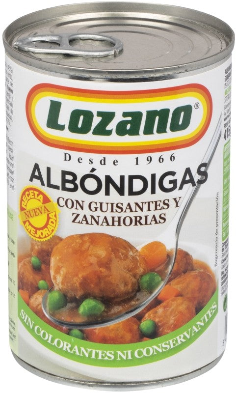 ALBONDIGAS LOZANO LT 400G