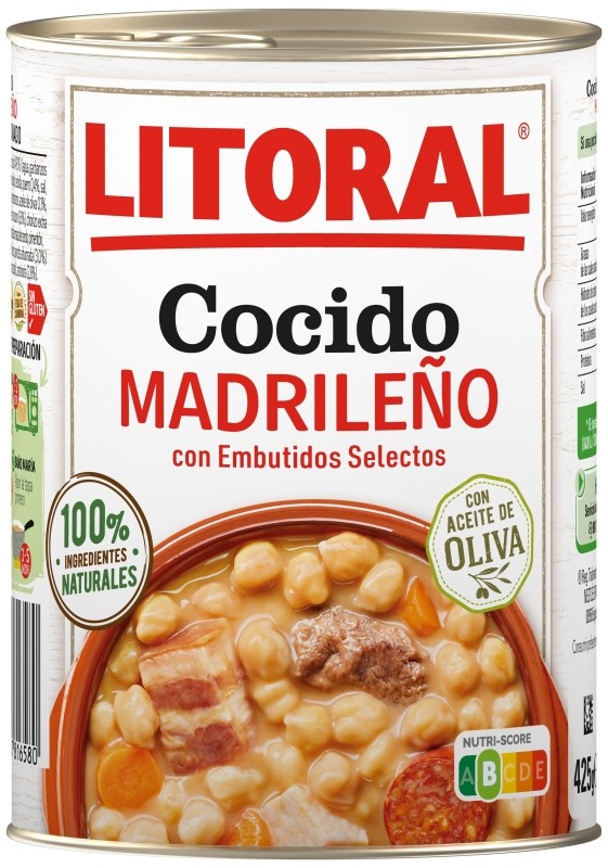 COCIDO MADRILEÑO LITORAL LT 440G
