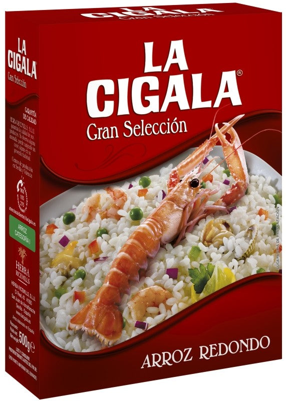 ARROZ LA CIGALA REDONDO EST  500G