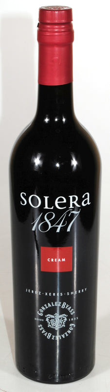 VINO SOLERA 1847 3/4            19G
