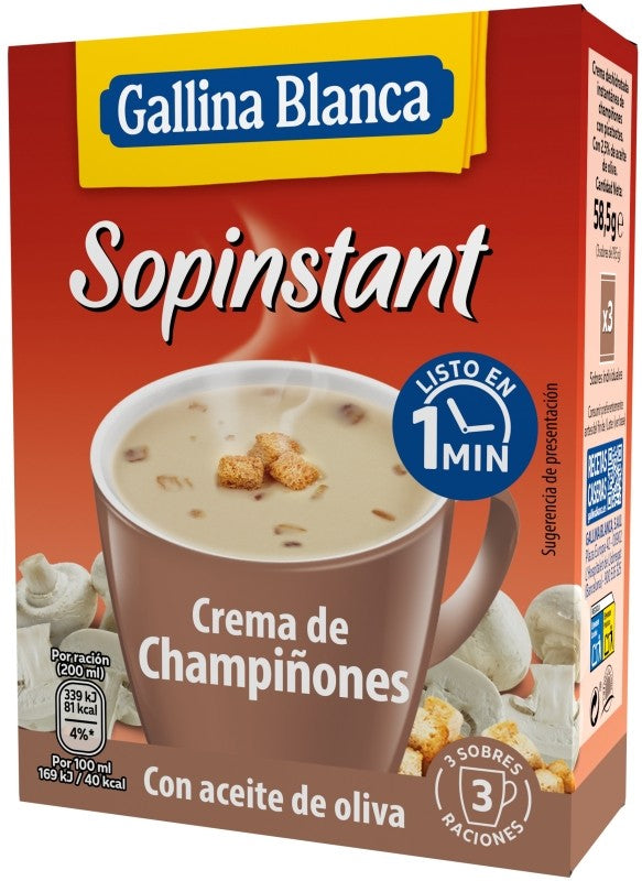 SOPINSTANT G BCA 3SB CREMA CHAMPIÑO