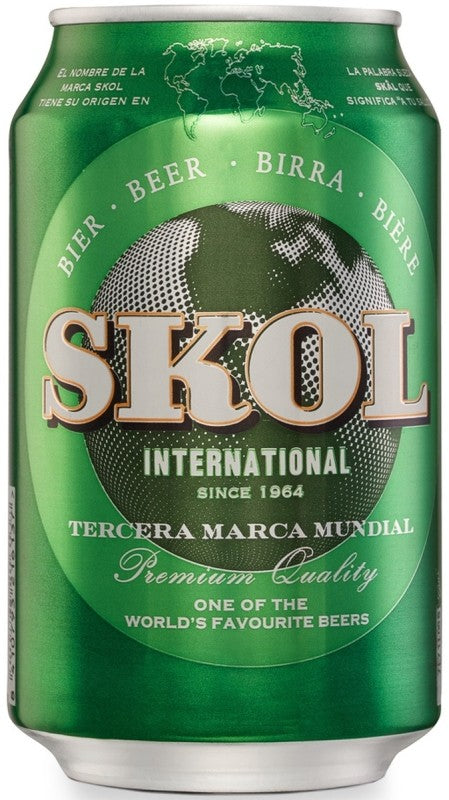 CERVEZA SKOL LT 330            4,6G