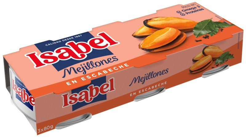 MEJILLON ISABEL ESC RO-80 PK3