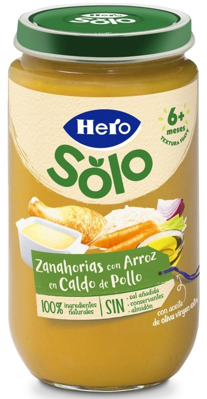 BABY HERO 235 ZANAHORIA-ARROZ