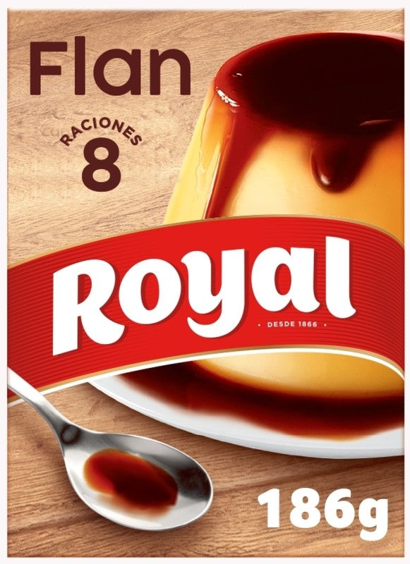 FLAN ROYAL 8 RACIONES 186G C/AZUCAR