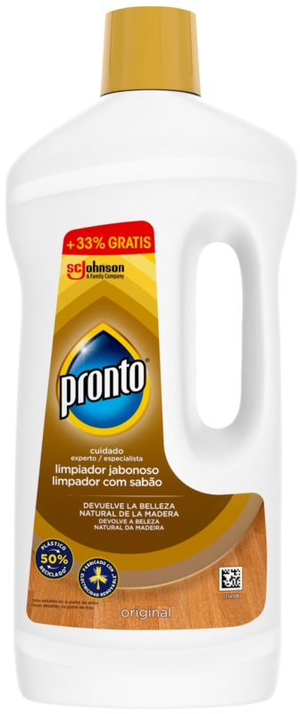 LIMPIADOR JABONOSO PRONTO 750+33%