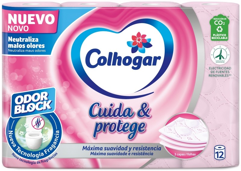 PAPEL COLH PROTEC 3C 21M 12 ROL