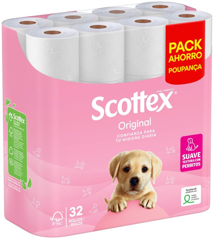 PAPEL SCOTTEX 2C 17,7M 32 ROL