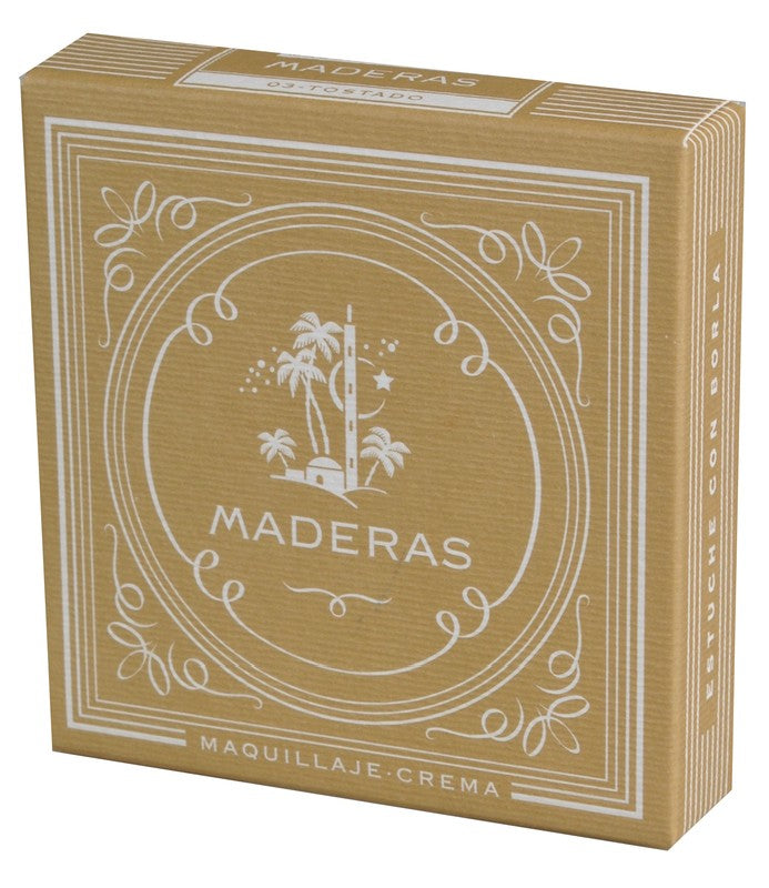 MAQJE MADERAS CREMA 3 TOSTADO