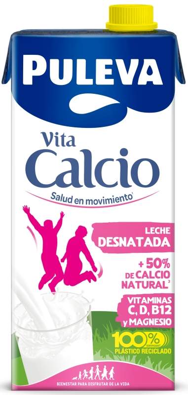 LECHE DESNATADA PULEVA CALC BK 1L