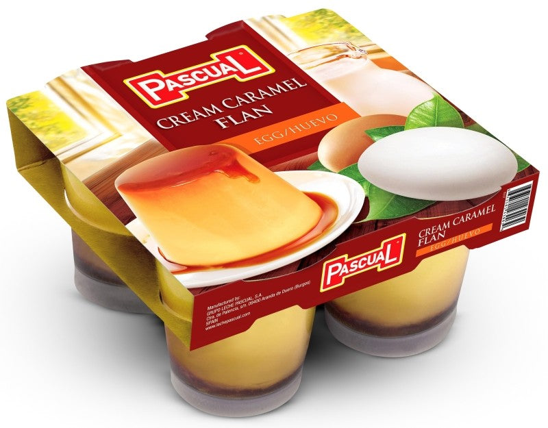 P PASCUAL FLAN HUEVO PAK 4