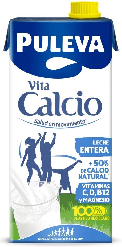 LECHE ENTERA PULEVA CALCIO BK 1L