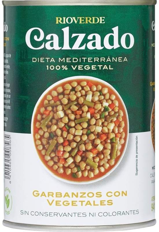GARBANZO C/VEG CALZADO LT 400