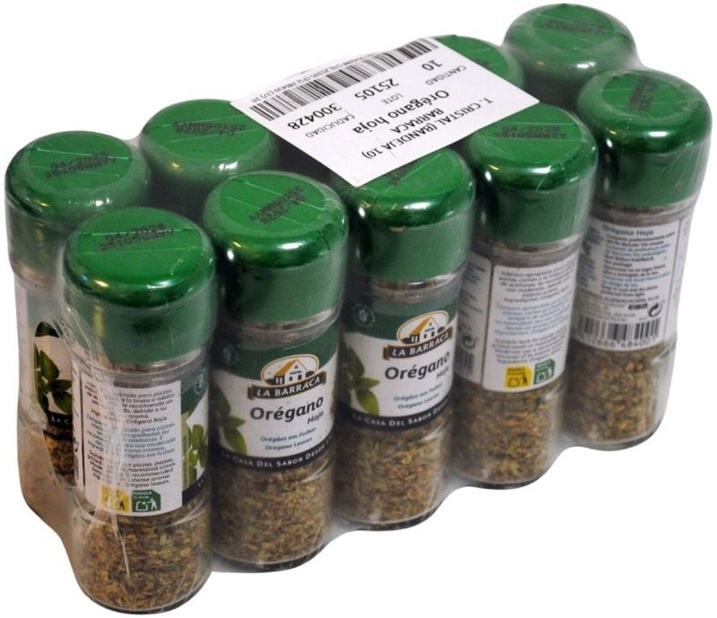 OREGANO HOJA BARRACA T/CRIST 10U