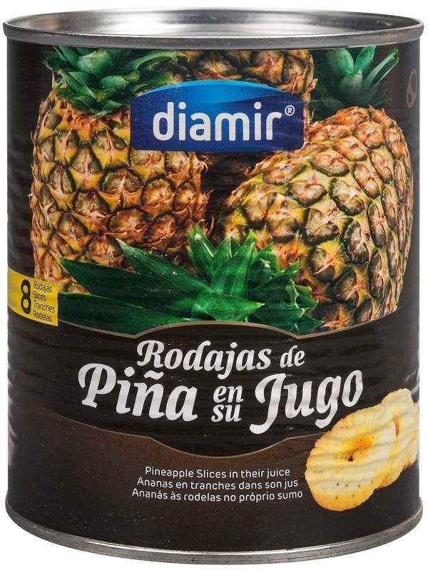PIÑA EN JUGO EXT DIAMIR LT 820G