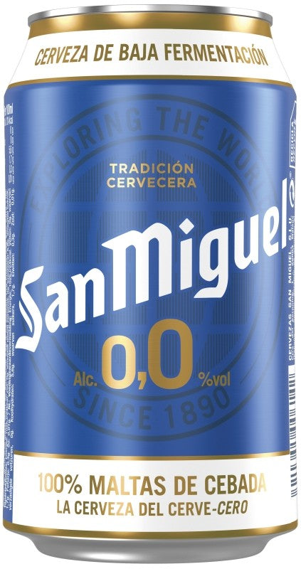 CERVEZA S MIGUEL LT 330 0'0%