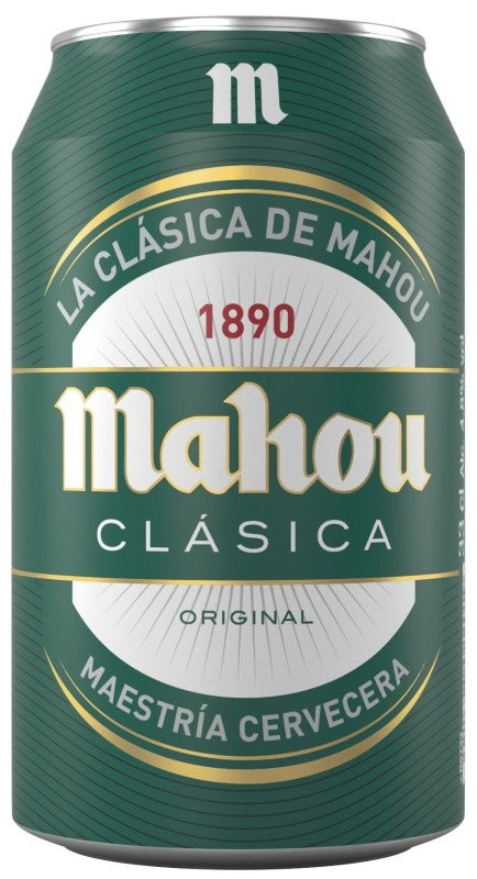 CERVEZA MAHOU LT 330           4,8G
