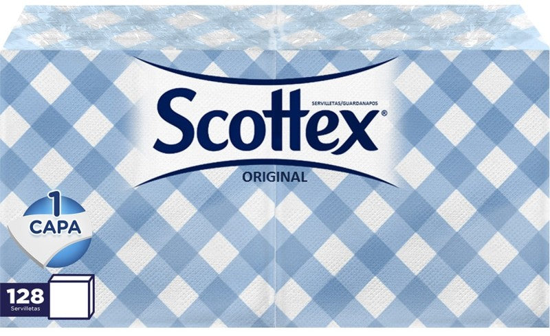 SERVILLETA SCOTTEX BIC 1C 128U