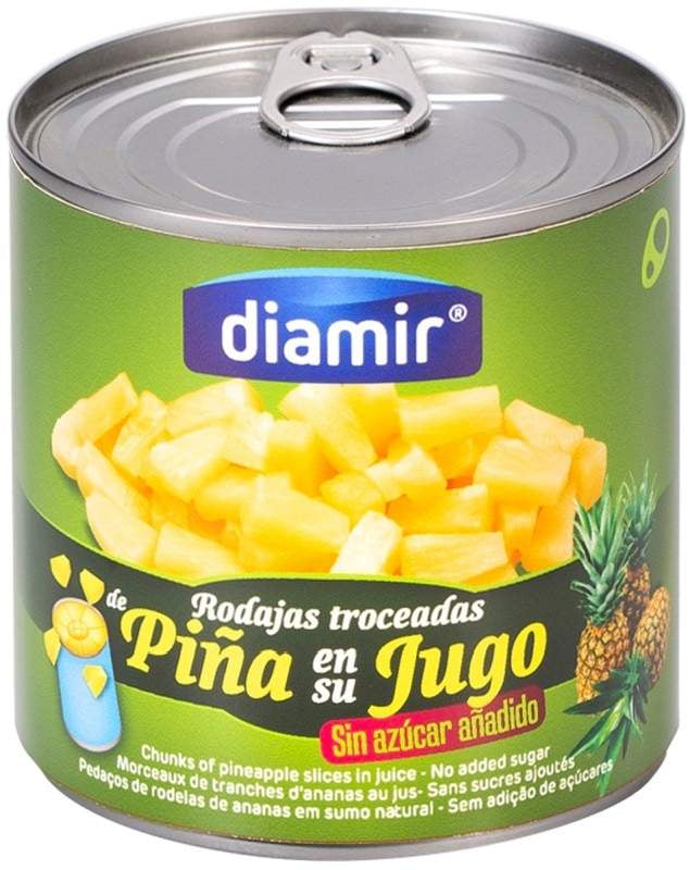 PIÑA EN JUGO EXT DIAMIR LT 426 TROZ