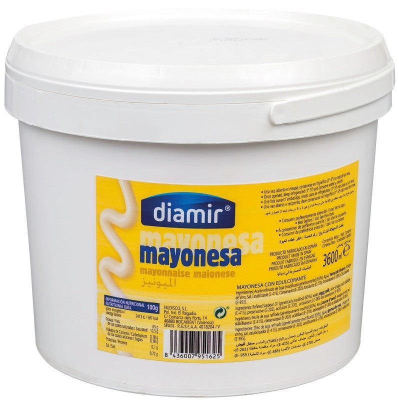 MAYONESA DIAMIR CUBO 3600