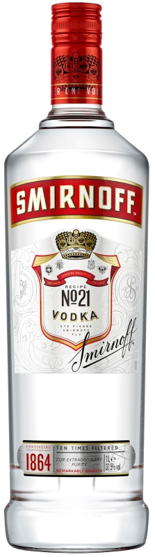 VODKA SMIRNOFF 1L             37,5G
