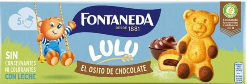 BIZCOCHO OSITOS LULU 150G CHOCOLATE